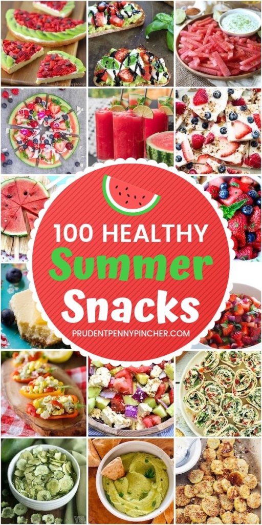 100 Healthy Summer Snacks Prudent Penny Pincher