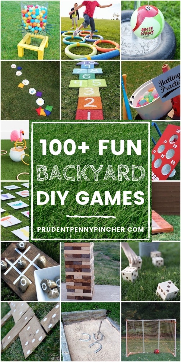 100 Diy Backyard Games For Kids And S Prudent Penny Pincher