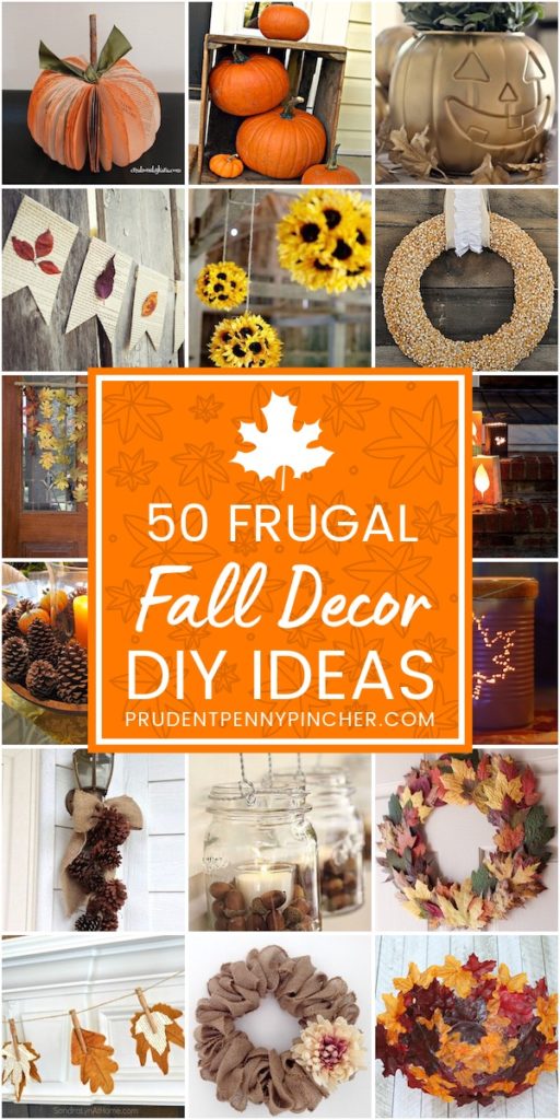 50 Frugal Fall Decor Ideas - Prudent Penny Pincher