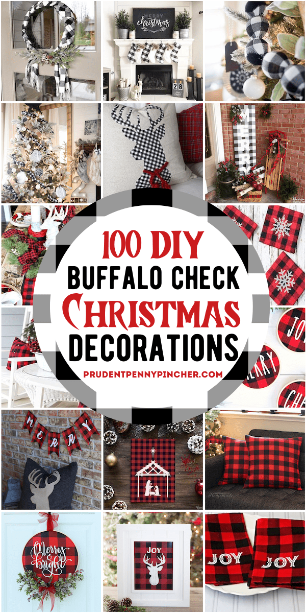 My Buffalo Check Inspired Christmas Living Room. Learn how to have
