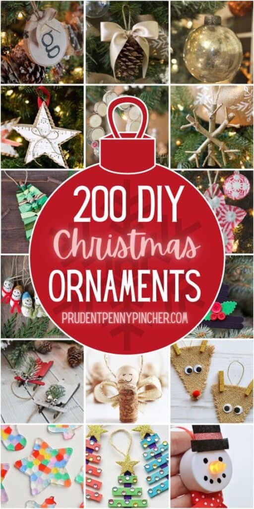 Easy DIY Snowman Ornament - Prudent Penny Pincher