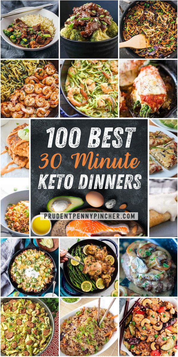 Minute Keto Dinner Recipes Prudent Penny Pincher