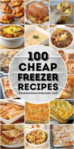 100 Cheap and Easy Freezer Meals - Prudent Penny Pincher