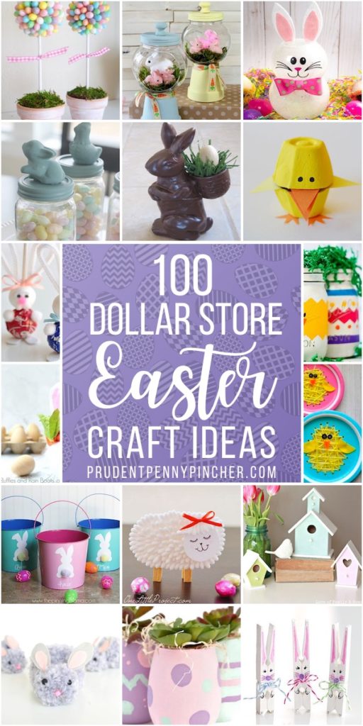 100 Dollar Store Easter Crafts - Prudent Penny Pincher