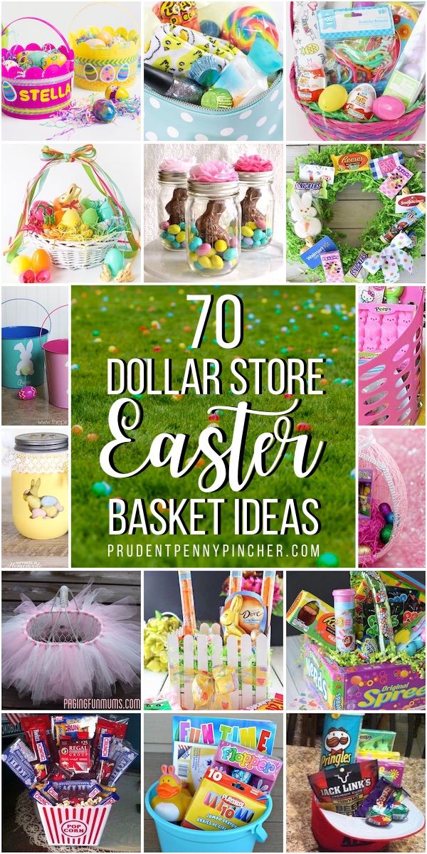 70 DIY Dollar Store Easter Baskets Prudent Penny Pincher