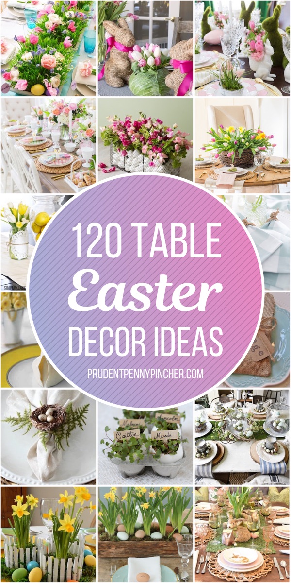 48 Easter Table Decor Ideas and Centerpieces (2024) - Parade
