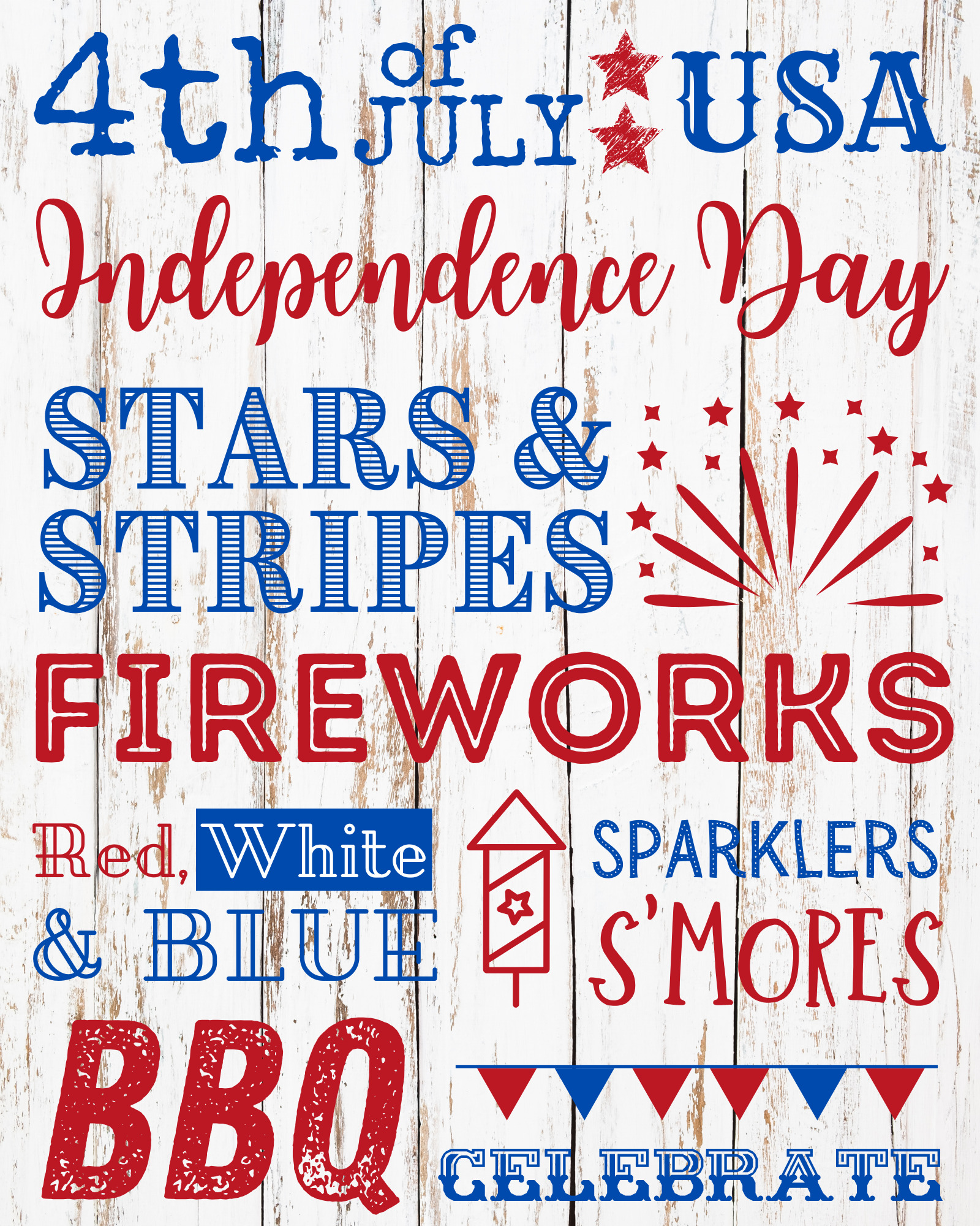 50 Patriotic 4th of July Crafts for Kids - Prudent Penny Pincher