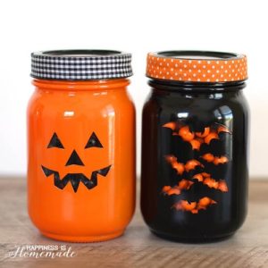 50 DIY Mason Jar Halloween Crafts - Prudent Penny Pincher