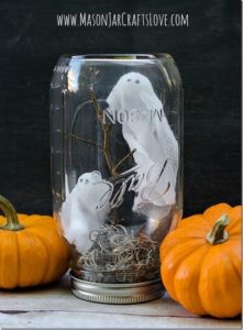 50 DIY Mason Jar Halloween Crafts - Prudent Penny Pincher