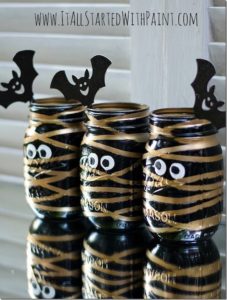 50 DIY Mason Jar Halloween Crafts - Prudent Penny Pincher