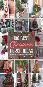 60 DIY Christmas Door Decorations - Prudent Penny Pincher