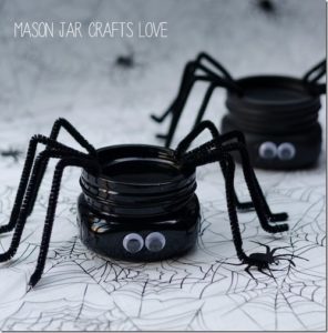 50 DIY Mason Jar Halloween Crafts - Prudent Penny Pincher