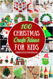 100 Easy Christmas Crafts for Kids - Prudent Penny Pincher