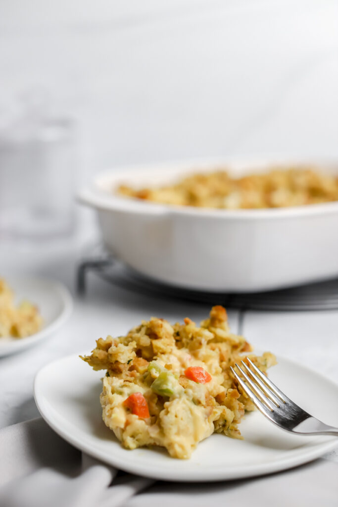 Chicken and Stuffing Casserole - Prudent Penny Pincher