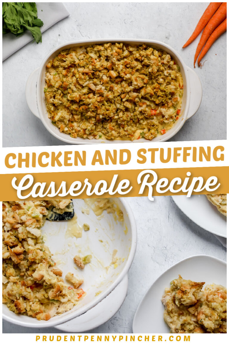 Chicken And Stuffing Casserole - Prudent Penny Pincher