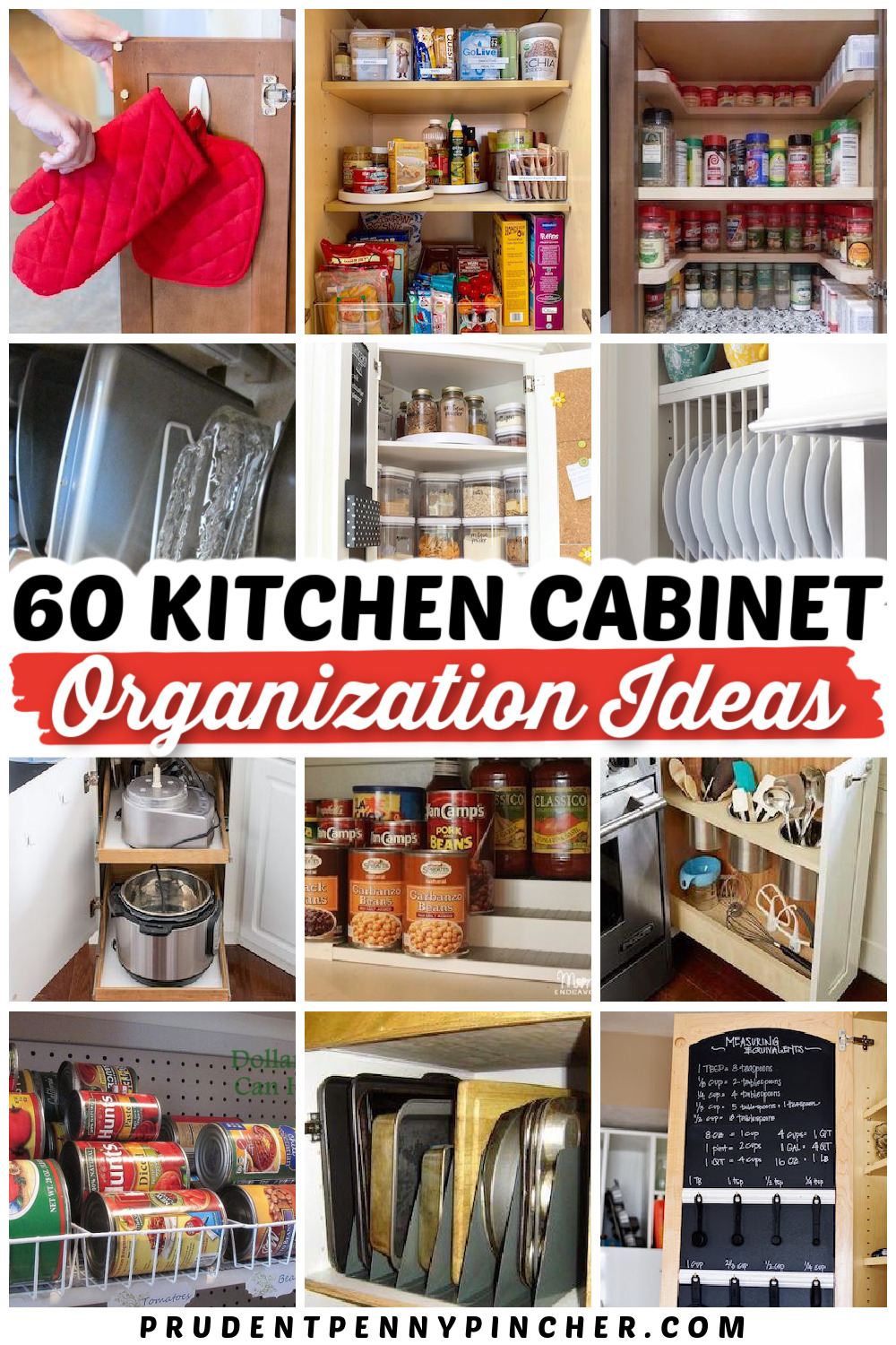 Kitchen Cabinet Organization Ideas 