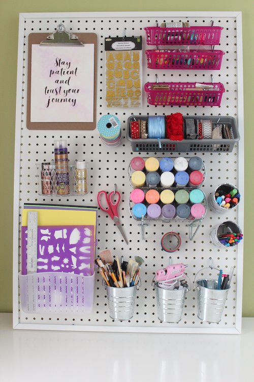 Vikalpah: How I organized my craft supplies in a shared closet