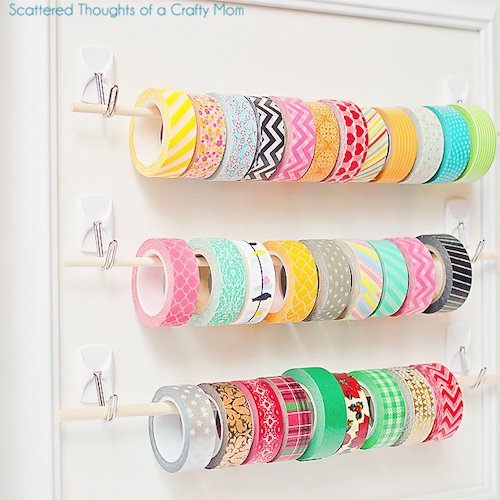 5 Dollar Store Crafty Ideas for Decorative Tape » Dollar Store Crafts