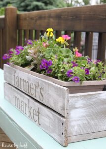 55 Diy Pallet Garden Ideas - Prudent Penny Pincher