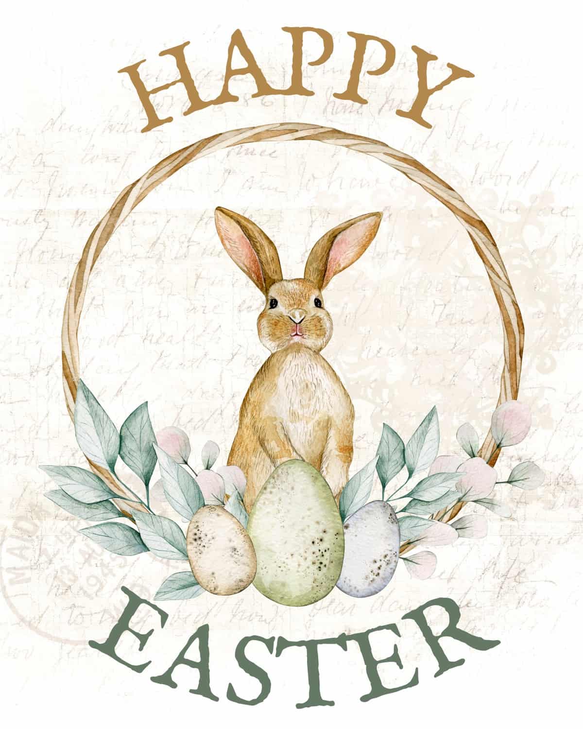 15 Free Easter Printables to Decorate Your Home - Prudent Penny Pincher
