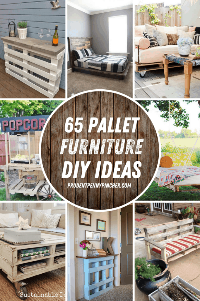 65 DIY Pallet Furniture Ideas - Prudent Penny Pincher