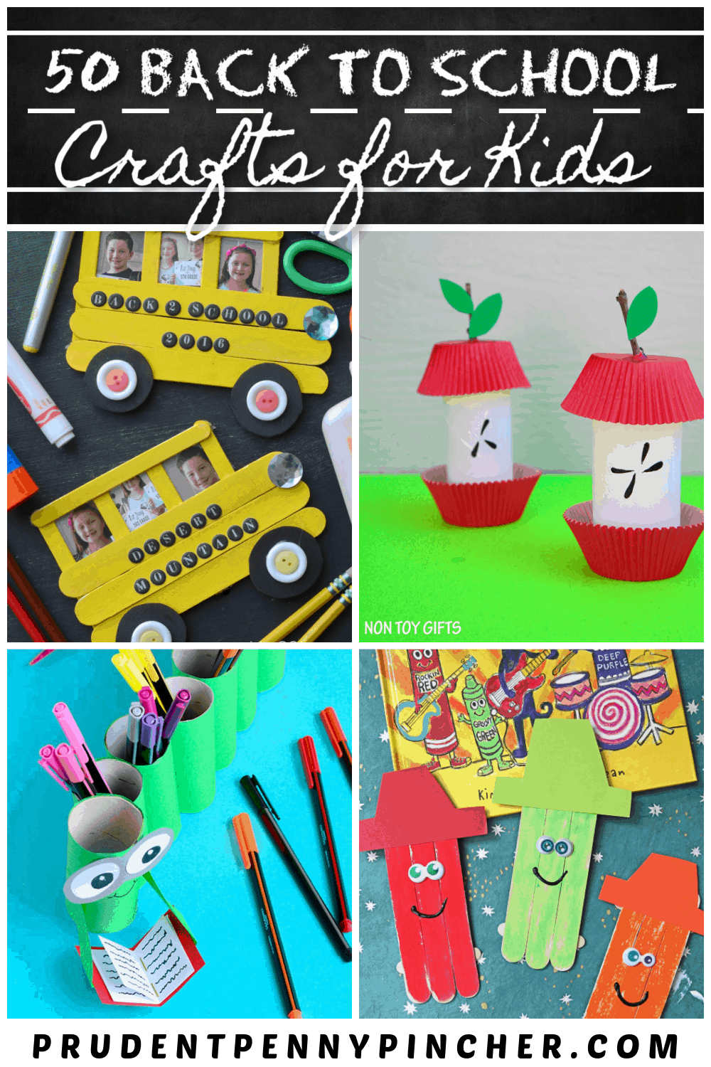 100 Best Fall Crafts for Kids - Prudent Penny Pincher