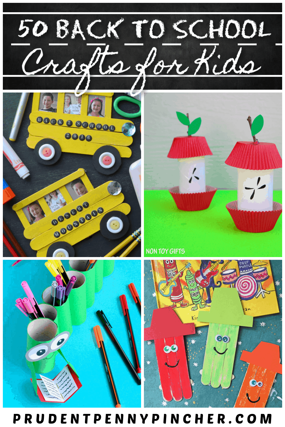 50 DIY Back To School Crafts Prudent Penny Pincher