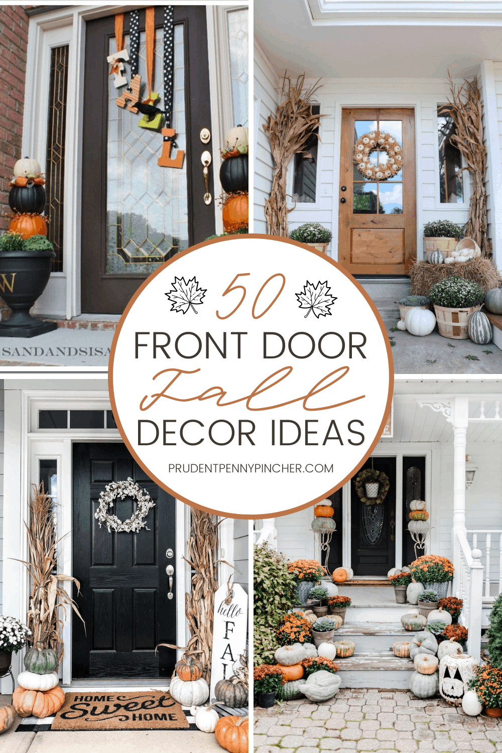 Layered Front Door Mats Ideas - Rustic Crafts & DIY