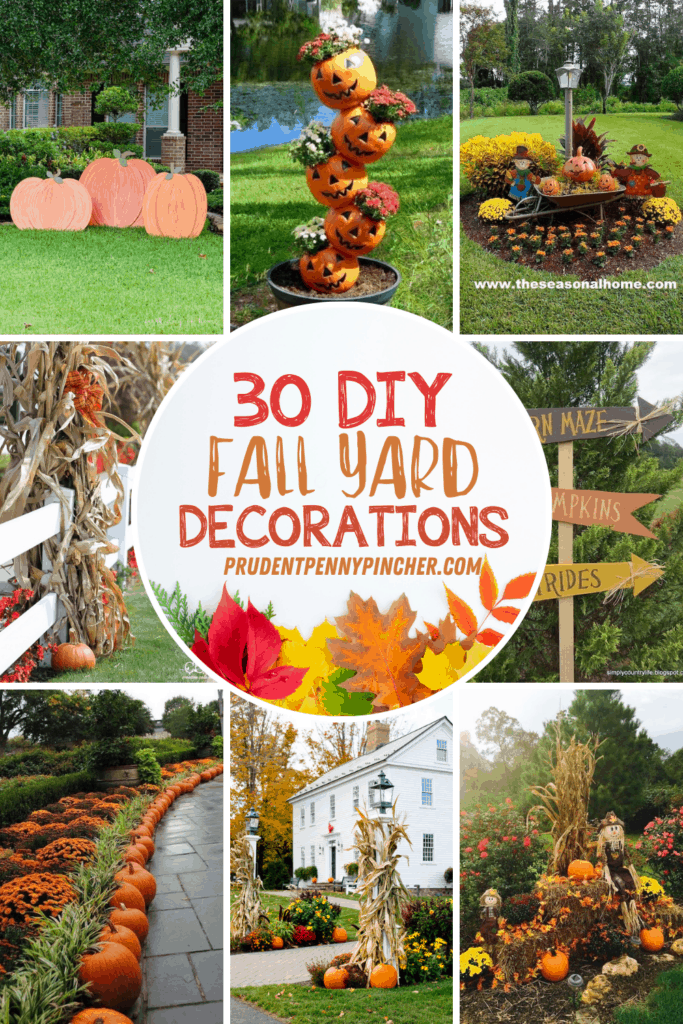 30 DIY Fall Yard Decor Ideas