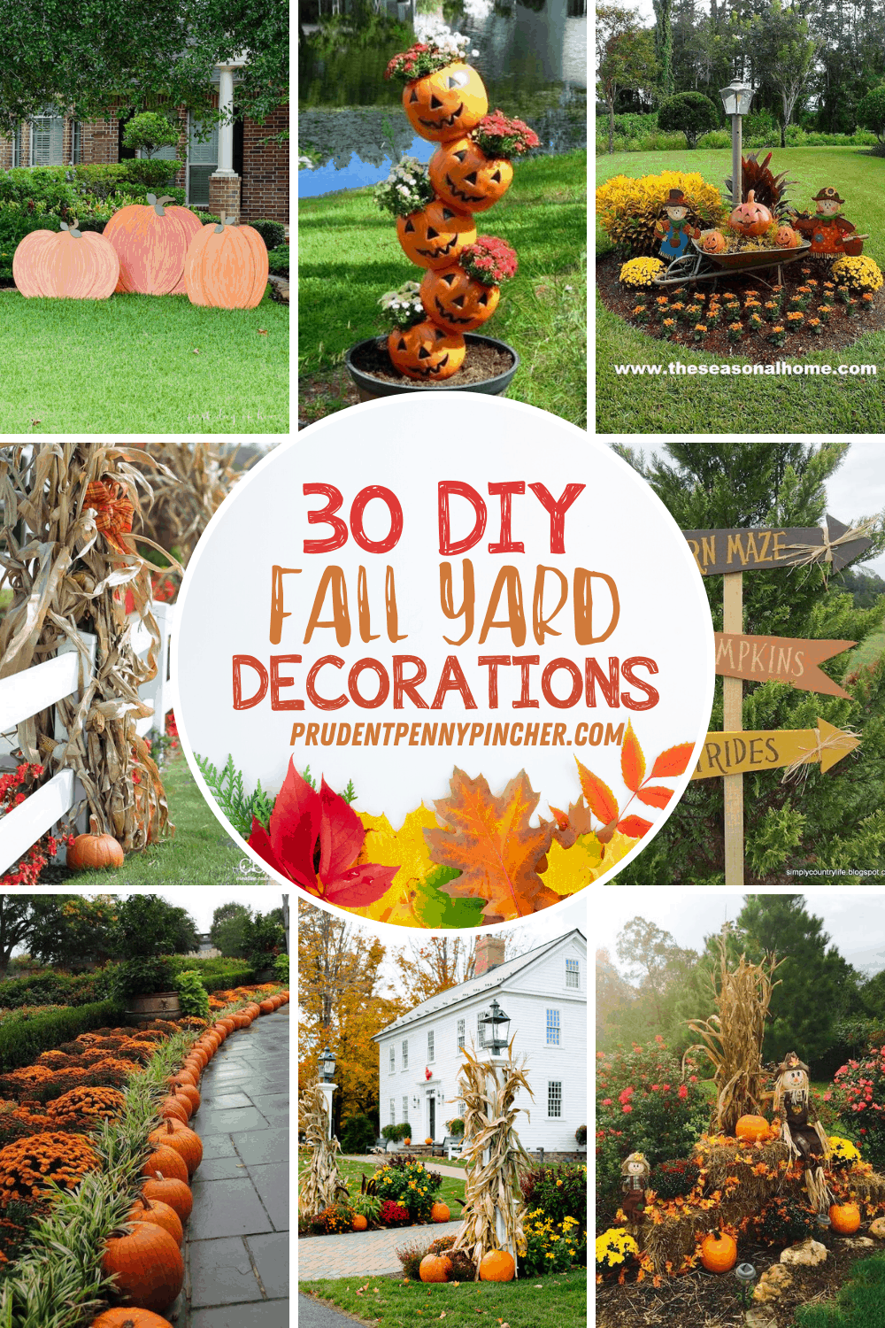 40 Best Outdoor Fall Decor and Yard Decorating Ideas