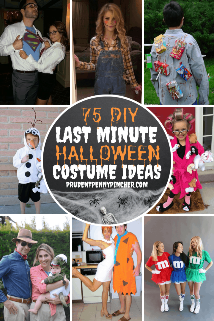 75 Last Minute Diy Halloween Costumes Prudent Penny Pincher 3226