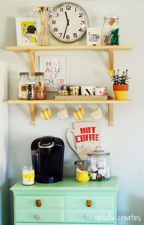 How To Make A Coffee Bar At Home - Run To Radiance