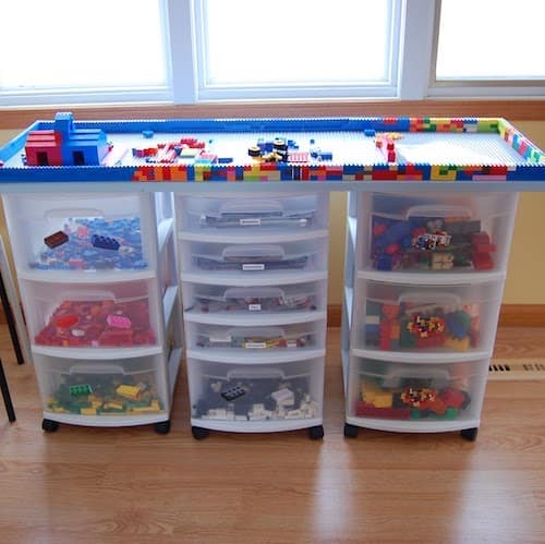 LEGO Storage and Organization for More Efficient Building - Frugal