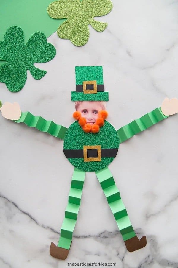 St. Patrick's Day Paper Crafts for Kids