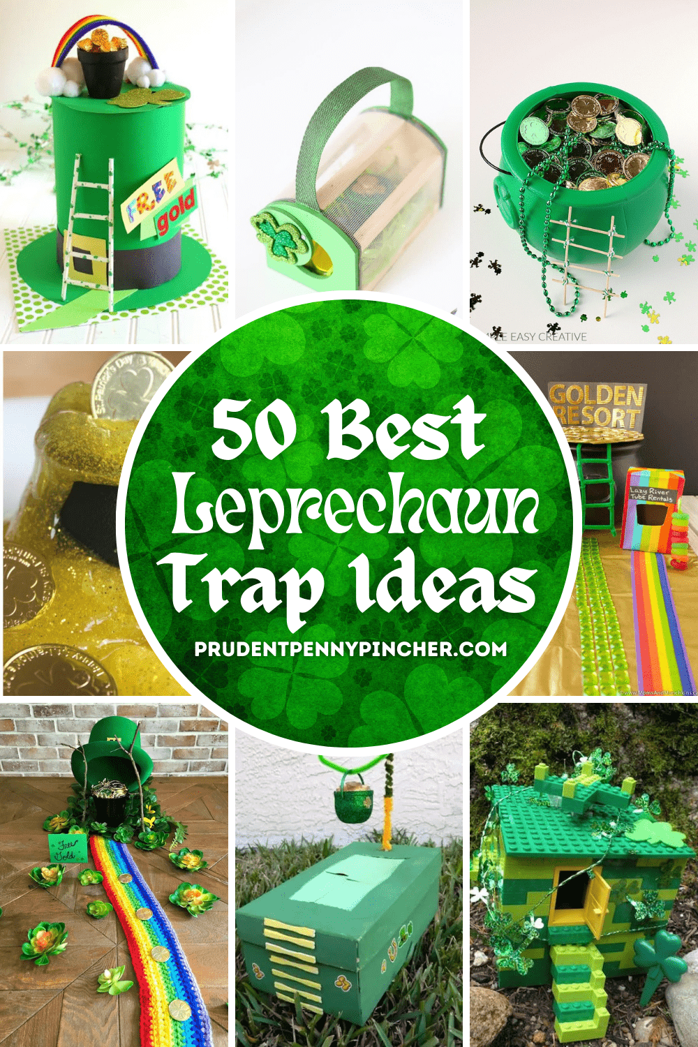St Patricks Day Leprechaun Trap Craft Kit DIY Craft Kit for Kids 