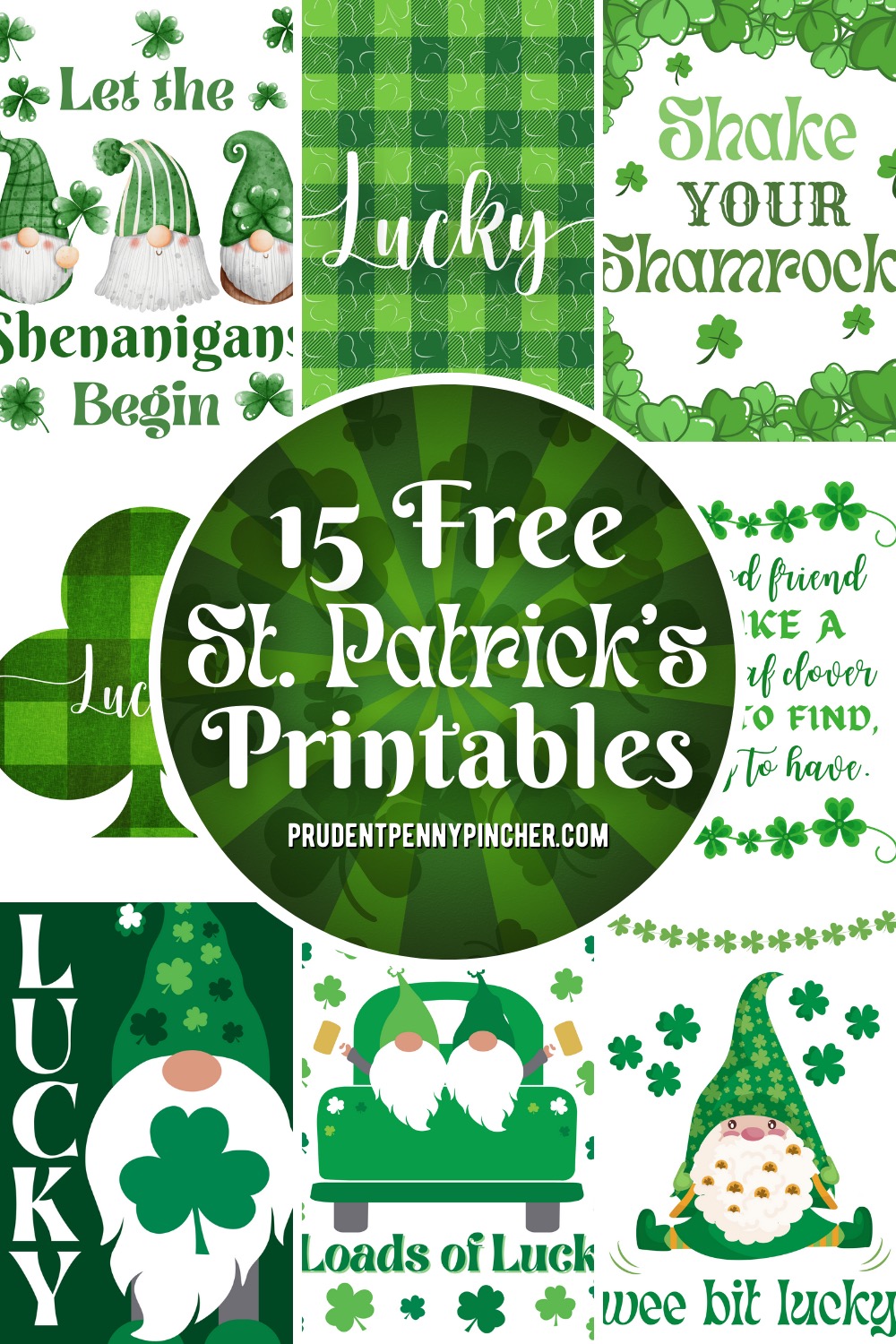 St Patrick Day Clipart Bundle Irish Graphics Digital Art Pot