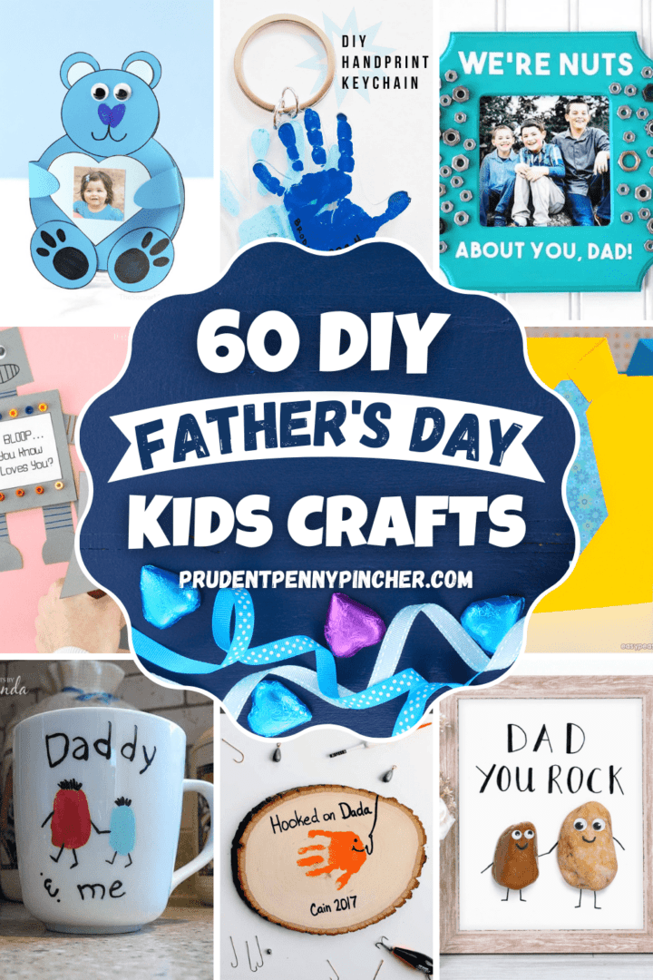 60 Easy Diy Father's Day Crafts For Kids - Prudent Penny Pincher