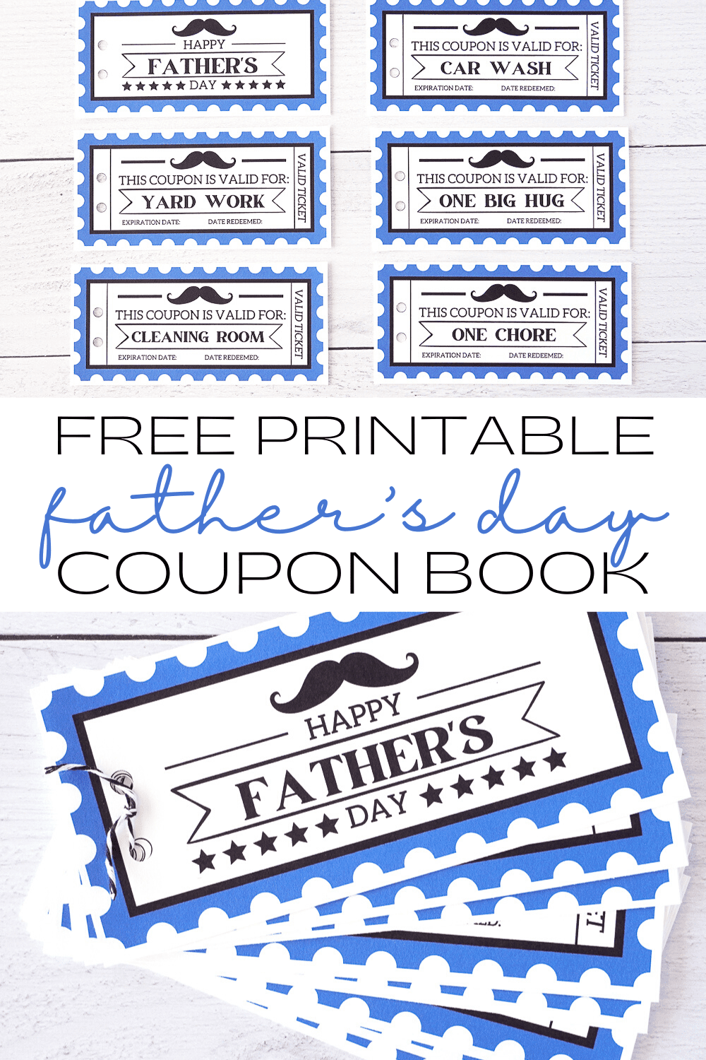Free Printable Father s Day Coupon Book Prudent Penny Pincher