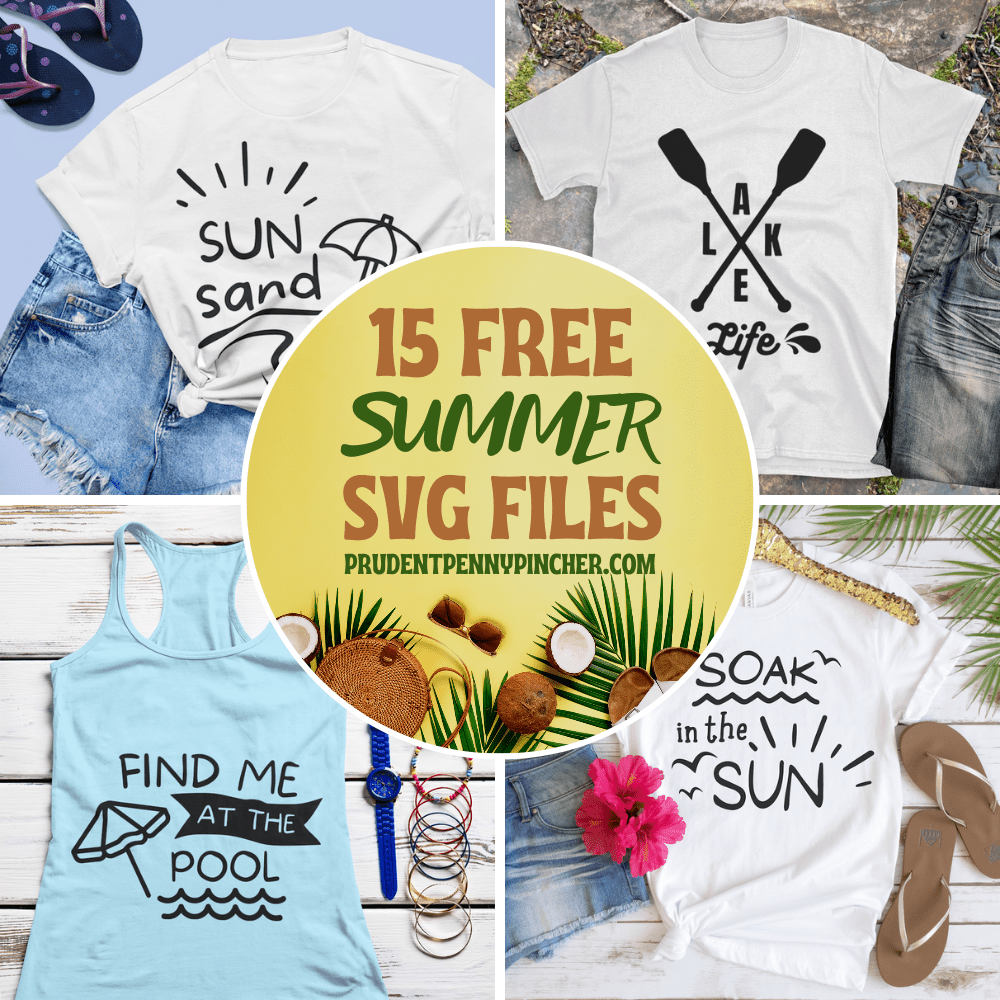 HTV SVG File for Cricut Instant Download Enjoy The Summer