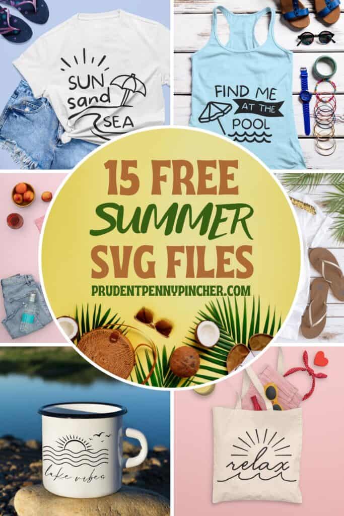 15 Free Summer SVG Files - Prudent Penny Pincher