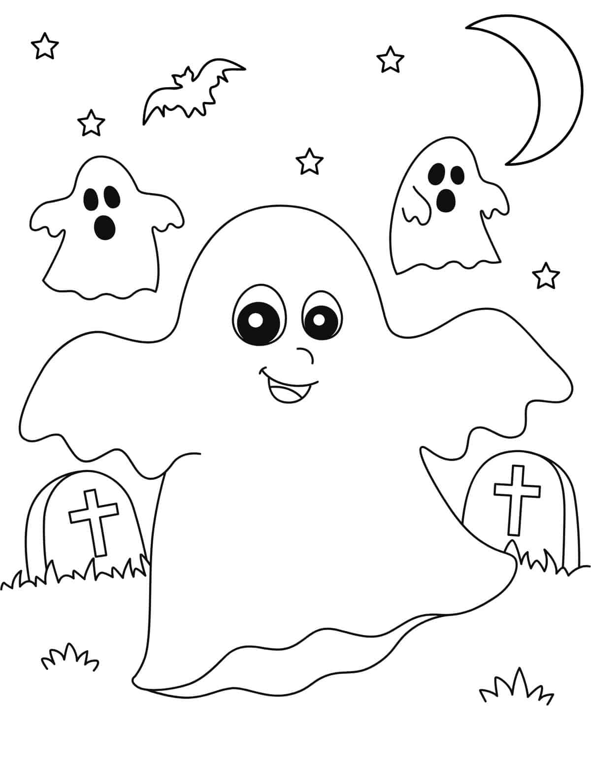 80 Halloween Coloring Pages: Spooky Fun for All Ages Printable