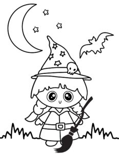 40 Free Halloween Coloring Pages for Kids and Adults - Prudent Penny ...