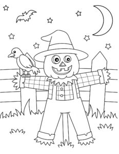 40 Free Halloween Coloring Pages for Kids and Adults - Prudent Penny ...