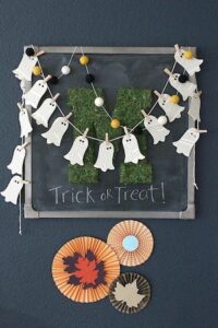 Diy Halloween Garlands And Banners Prudent Penny Pincher