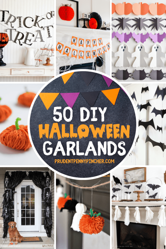 50 DIY Halloween Garlands and Banners - Prudent Penny Pincher