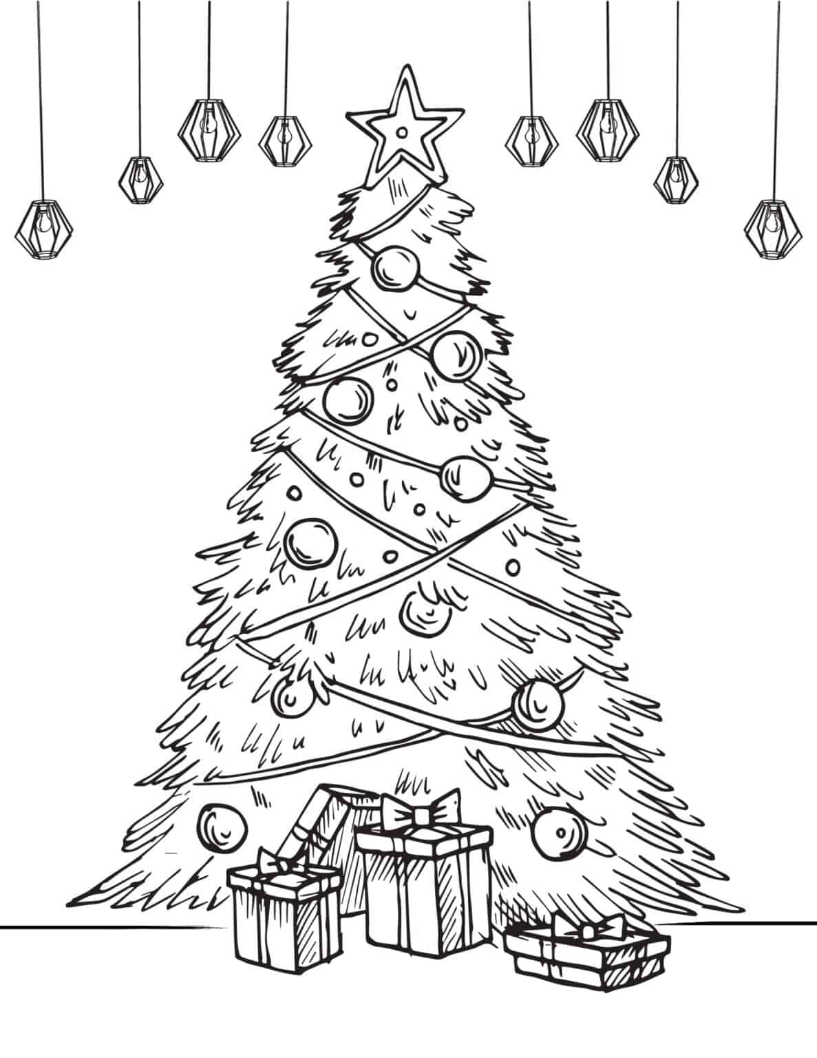 50 Free Christmas Coloring Pages for Kids Prudent Penny Pincher