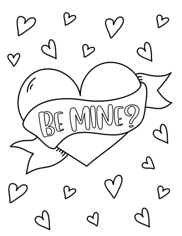 20 Free Valentine s Day Coloring Pages For Kids Prudent Penny Pincher