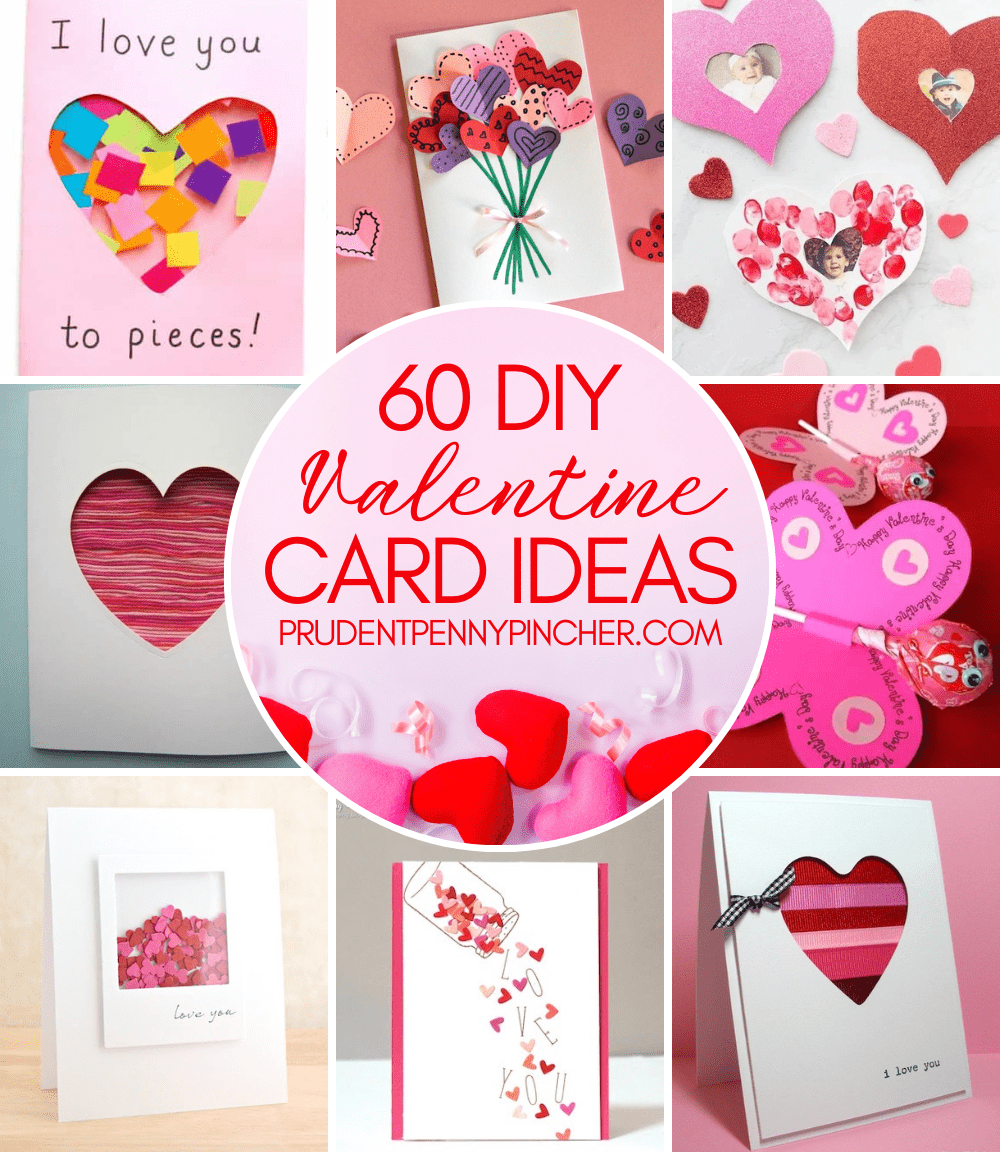 50 Thoughtful Handmade Valentines Cards  Valentines day cards handmade,  Valentine cards handmade, Valentines cards