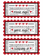 Free Printable Love Coupons for Him - Prudent Penny Pincher