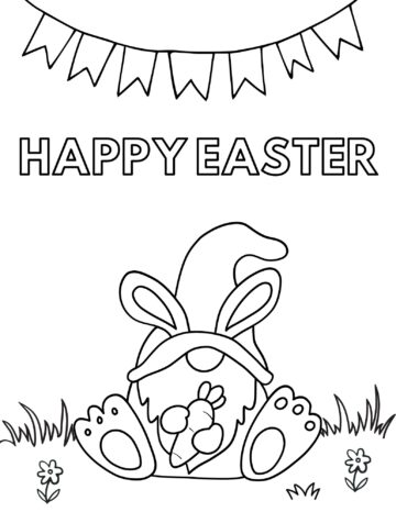 25 Free Printable Easter Coloring Pages for Kids - Prudent Penny Pincher